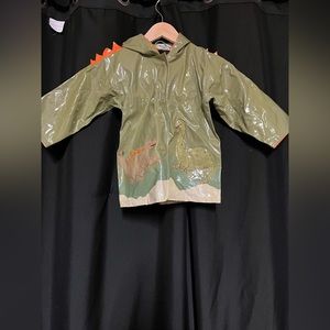Kids Dinosaur Rain Coat 3T